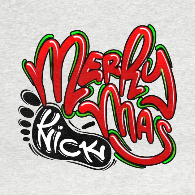 Merry kickmas by Graffitidesigner